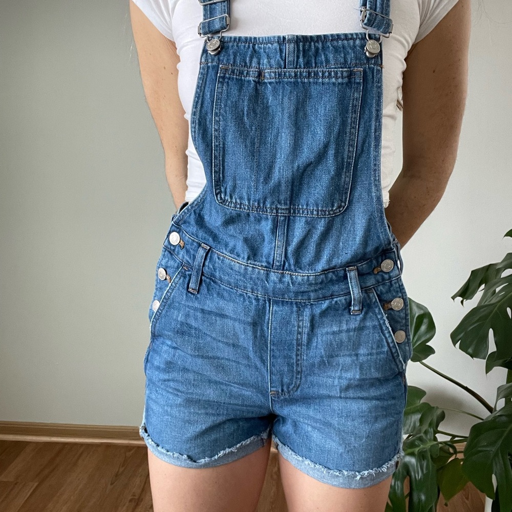 Madewell denim overalls